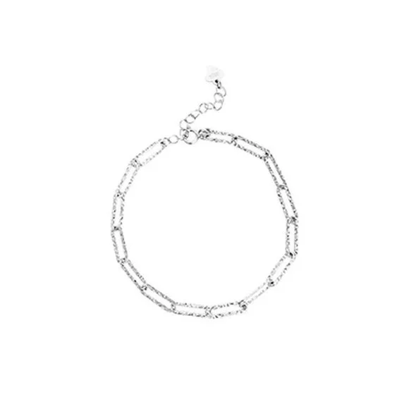 925 Sterling Silver Sparkling Chain Bracelet Female Ins Niche Design Lux… - Picture 2 of 2